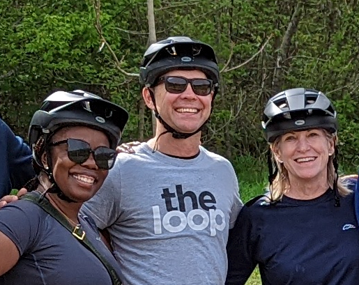 The Loop Dallas Board members: Vana Hammond Parham, Rick Perdue, Linda Owen