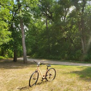 Trinity Forest Trail on the Loop Dallas bike