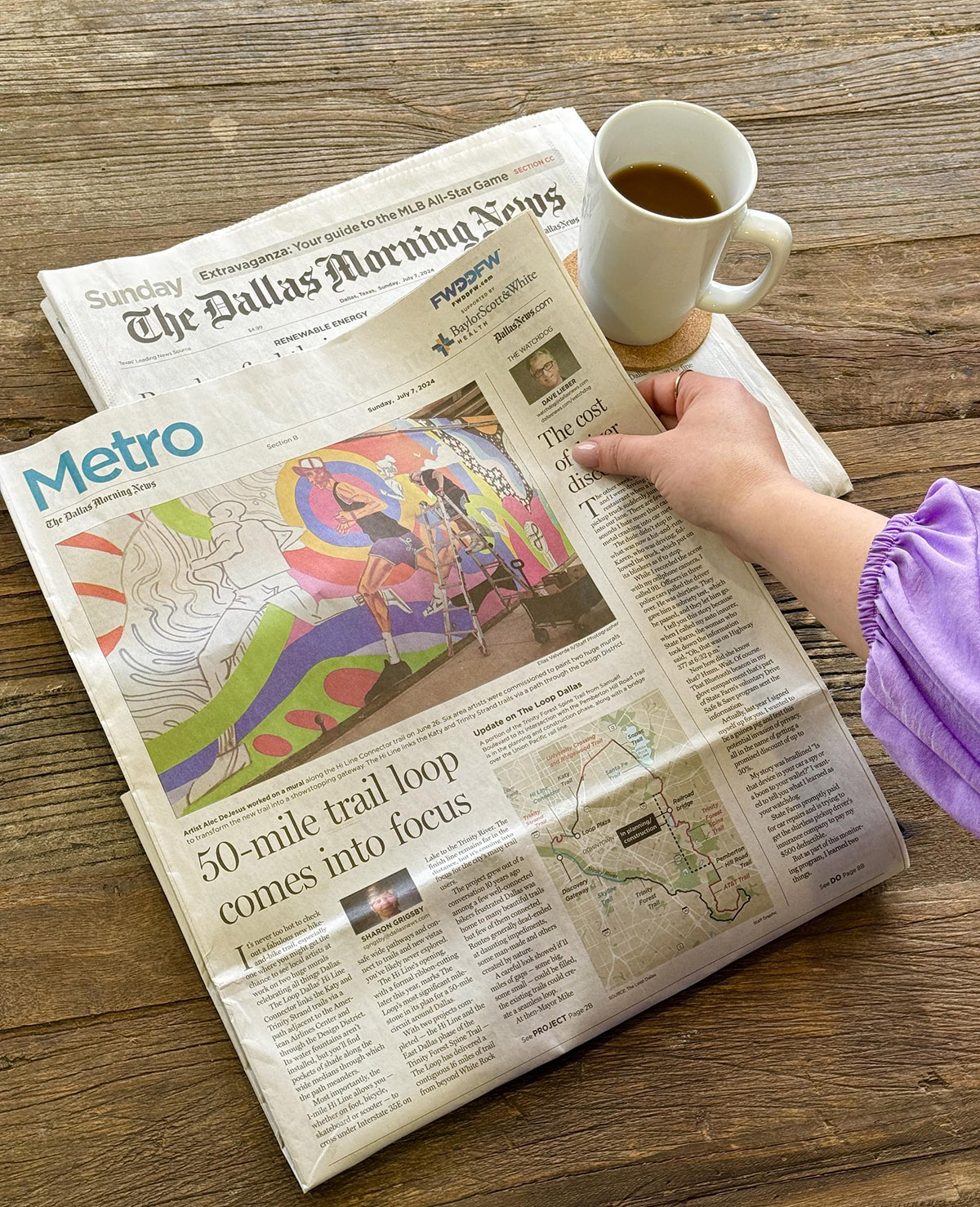 The Dallas Morning News Features Updates on The Loop Dallas