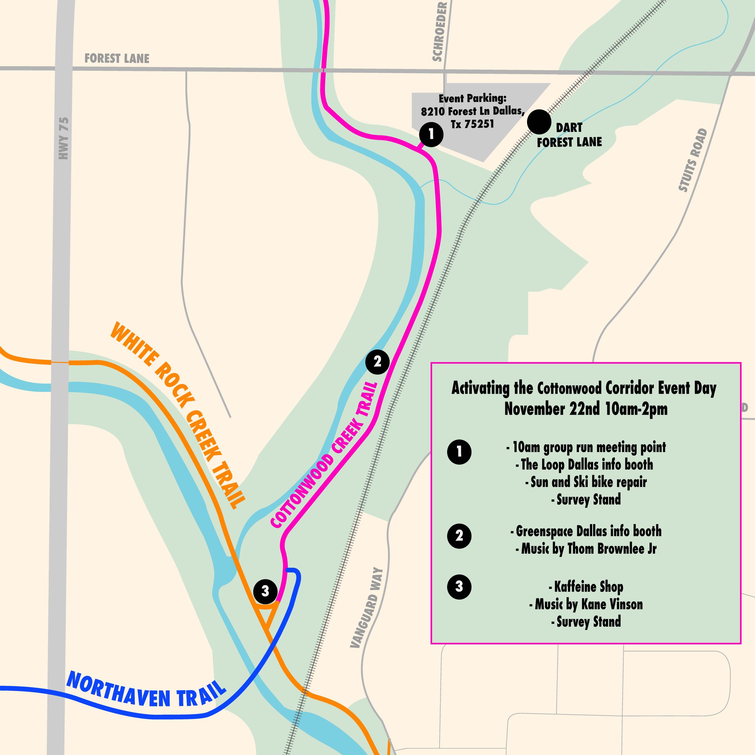 Cottonwood Trail Map