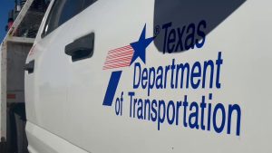 TxDOT Logo on a truck